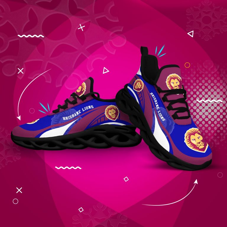Brisbane Lions AFL clunky max soul shoes 2.1