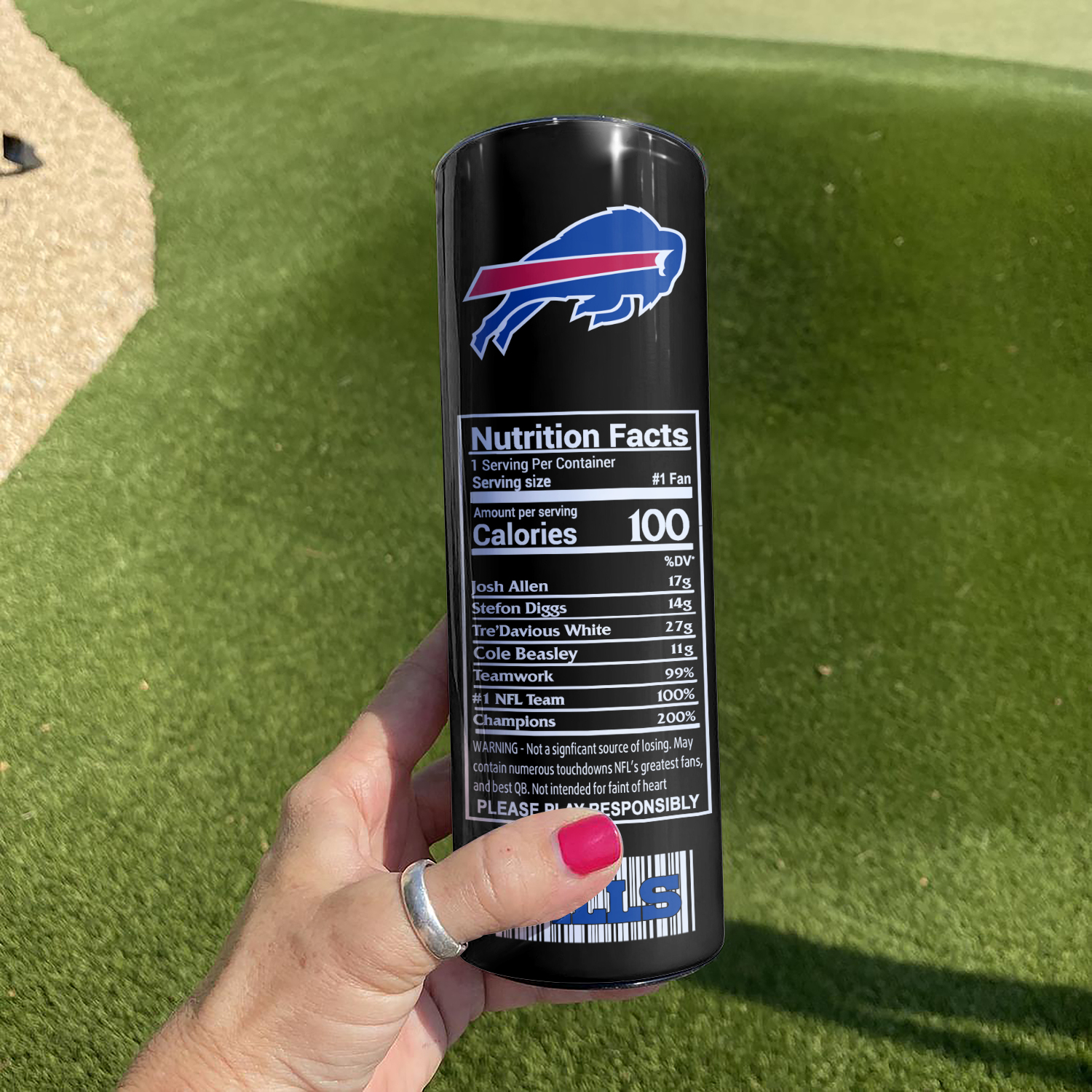 Buffalo Bills Skinny Tumbler Buffalo Bills Skinny Tumbler