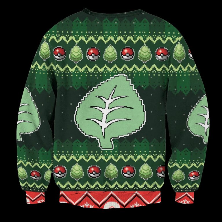 Bulbasaur Pokemon pokeball christmas sweater sweatshirt 2