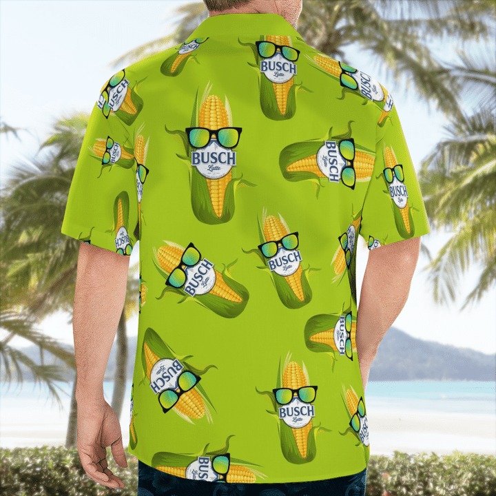 Busch Latte corn hawaiian shirt 2 Busch Latte corn hawaiian shirt 4