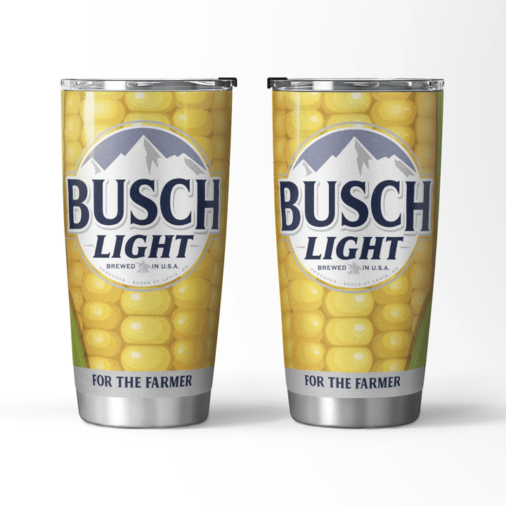 Busch light corn for the farmer tumbler