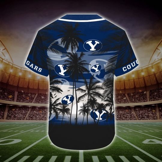 Byu cougars tropical baseball jersey 3 Byu cougars tropical baseball jersey2
