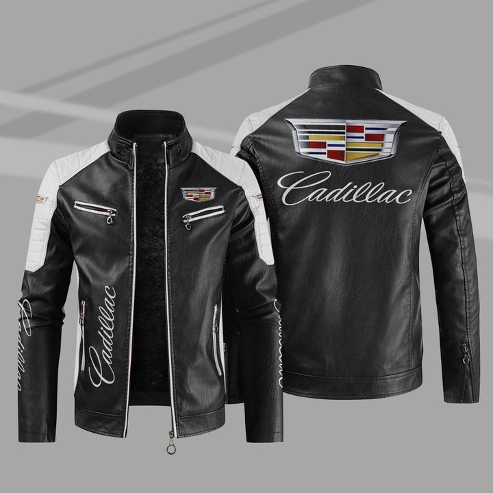 Cadillac Block Leather Jacket