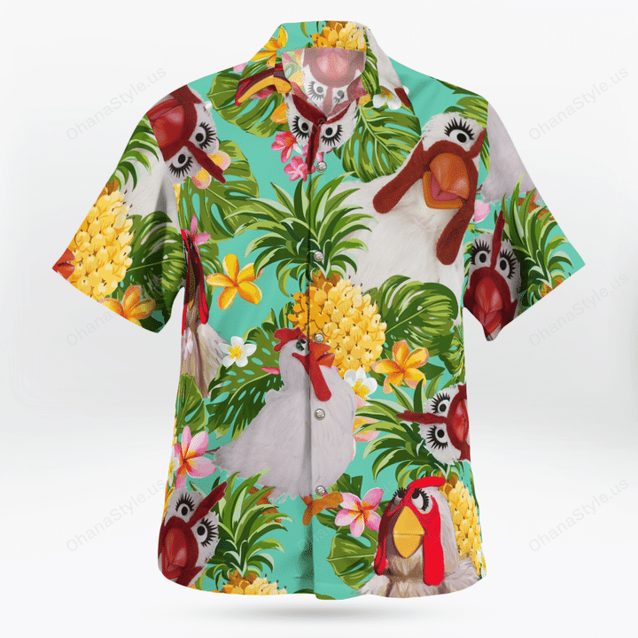 Camilla The Chicken Hawaiian Shirt1