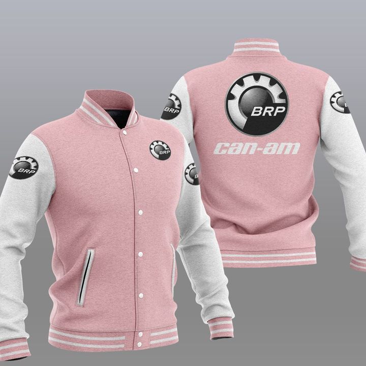 Can Am Motorcycles Varsity Baseball Jacket3
