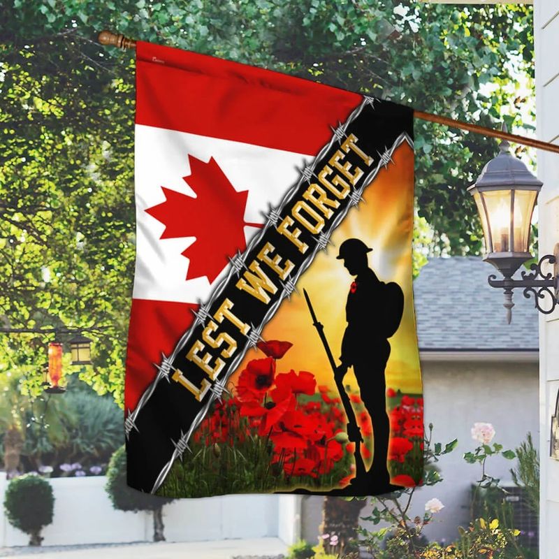 Canada Veteran Remembrance Day Poppy Lest We Forget Flag 2 Canada Veteran Remembrance Day Poppy Lest We Forget Flag 1