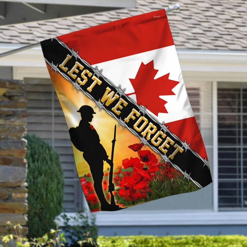 Canada Veteran Remembrance Day Poppy Lest We Forget Flag 4 Canada Veteran Remembrance Day Poppy Lest We Forget Flag 3
