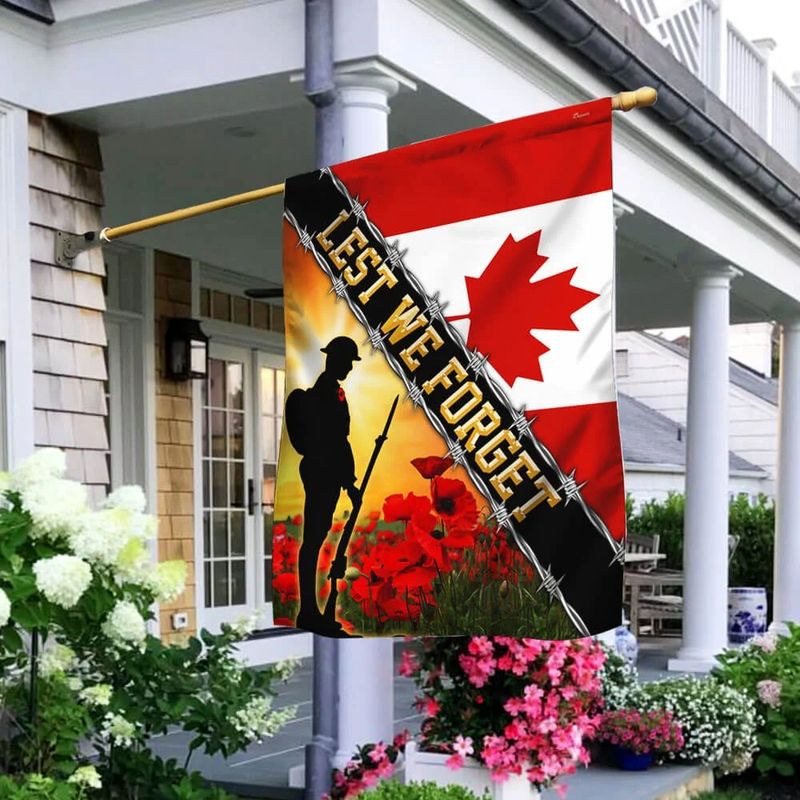 Canada Veteran Remembrance Day Poppy Lest We Forget Flag 5 Canada Veteran Remembrance Day Poppy Lest We Forget Flag