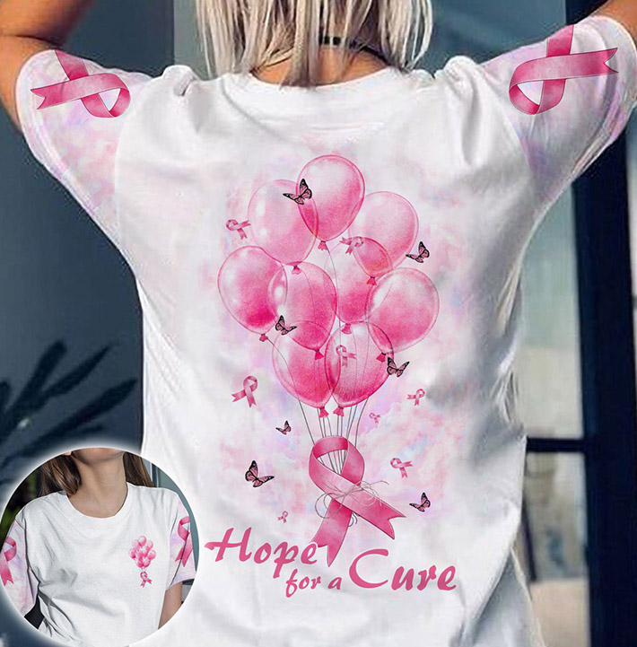 CLOTHING STYLE NEEDED IN 2021 IN THE LAST MONTHS OF THE YEAR 17 Cancer Balloon Hope For A Cure 3D Hoodie Shirt3