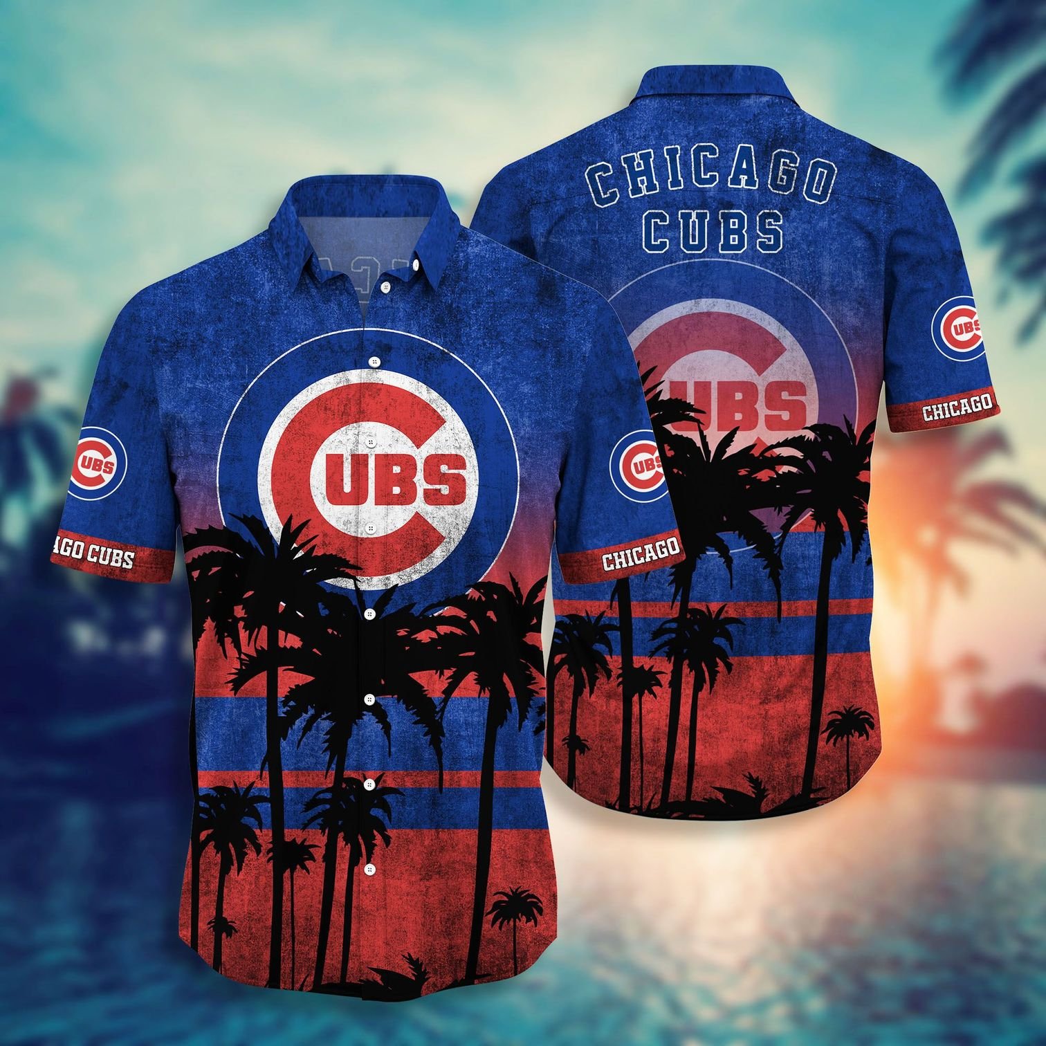 A GREAT GIFT FOR YOUR FRIENDS AND FAMILY 12 Chicago Cubs tropical hawaiian shirt 5
