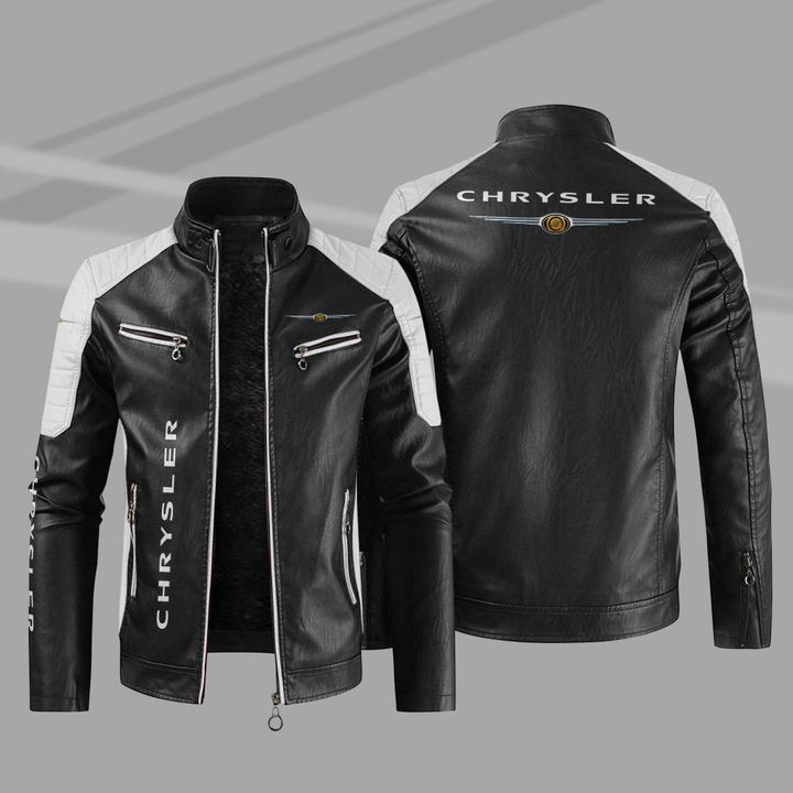 Chrysler Block Leather Jacket