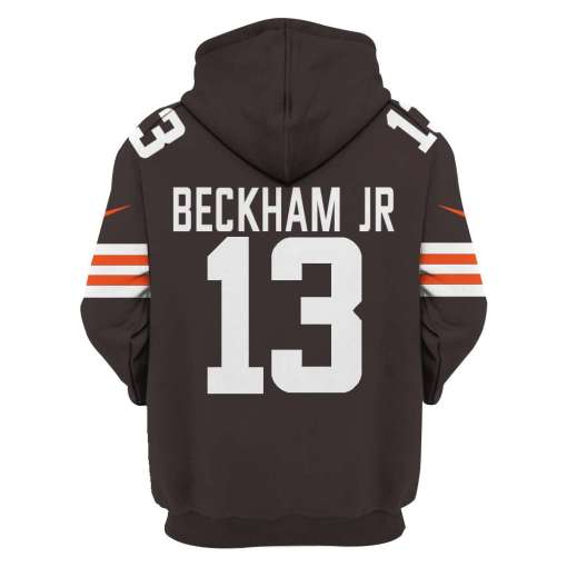 Cleveland Browns Beckham Jr 13 NFL 3d shirt, hoodie 6 Cleveland Browns Beckham Jr 13 NFL 3d shirt hoodie 2