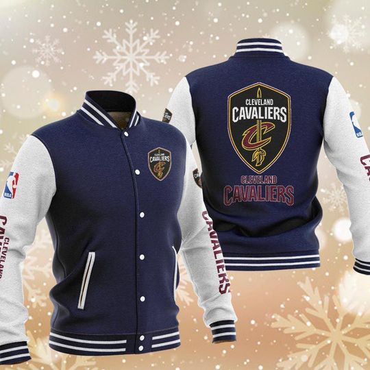 Cleveland Cavaliers Varsity Baseball Jacket 5 Cleveland Cavaliers Varsity Baseball Jacket1