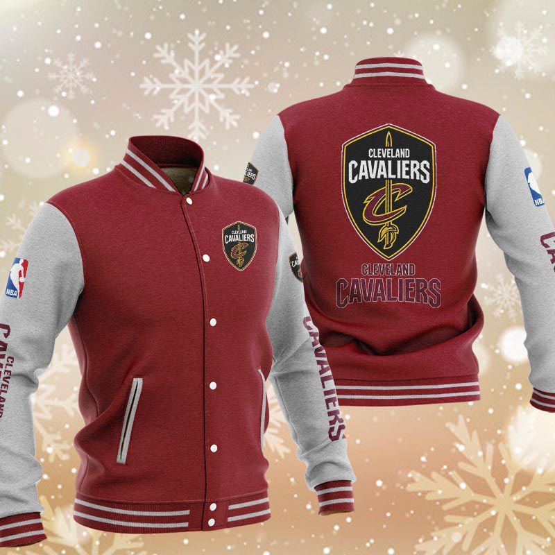 Cleveland Cavaliers Varsity Baseball Jacket 4 Cleveland Cavaliers Varsity Baseball Jacket2