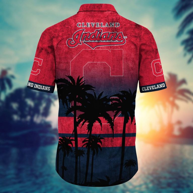 Cleveland Indians tropical hawaiian shirt 2