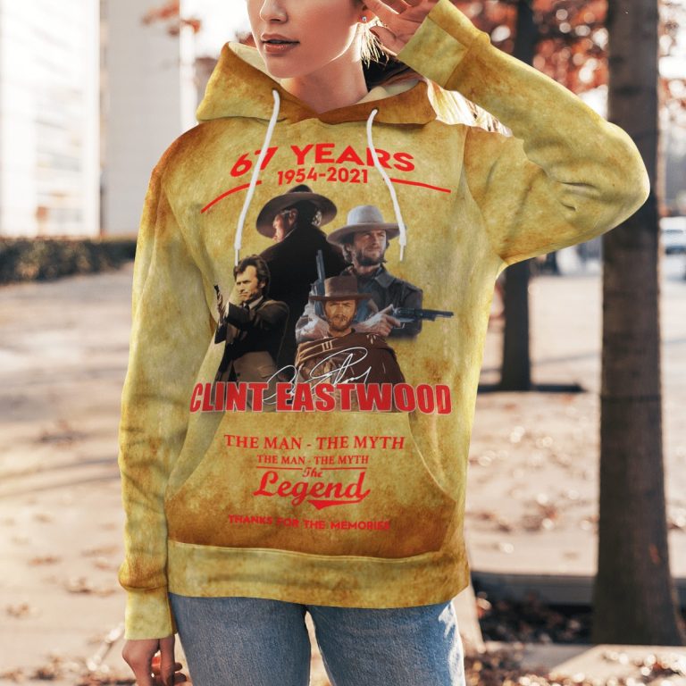 Clint Eastwood 67 years the legend thank for the memories 3d hoodie, sweatshirt 5 Clint Eastwood 67 years the legend thank for the memories 3d hoodie sweatshirt 5
