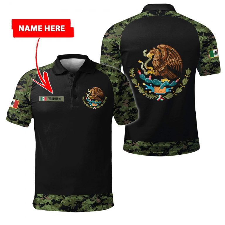 Coat Of Arms Mexico custom personalized 3d shirt hoodie 9