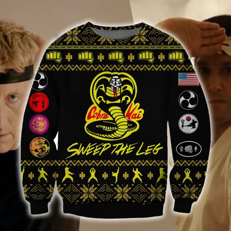 Cobra Kai Sweep the leg sweater sweatshirt 1