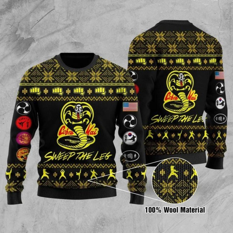 Cobra Kai Sweep the leg sweater sweatshirt 2