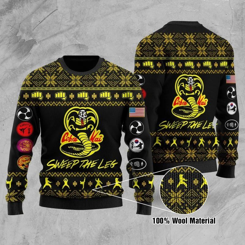 Cobra Kai Sweep the leg sweater sweatshirt 2