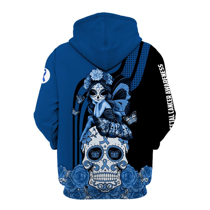 Colorectal Cancer Awareness Sugar Skull Fairy 3d shirt, hoodie 5 Colorectal Cancer Awareness Sugar Skull Fairy 3d shirt hoodie 6