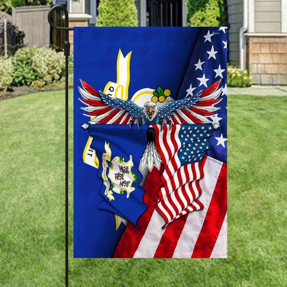 Connecticut American Eagle Flag 5 Connecticut American Eagle Flag 4