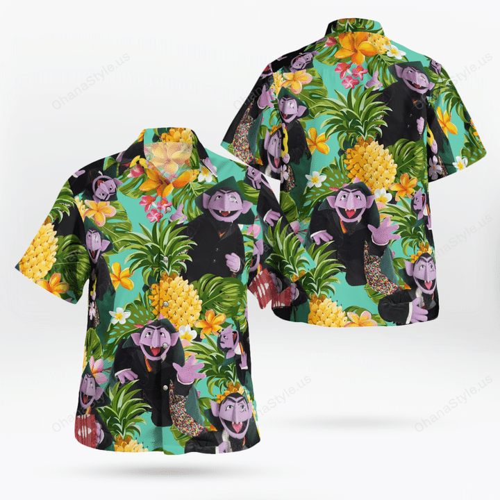 Count Von Count Hawaiian Shirt