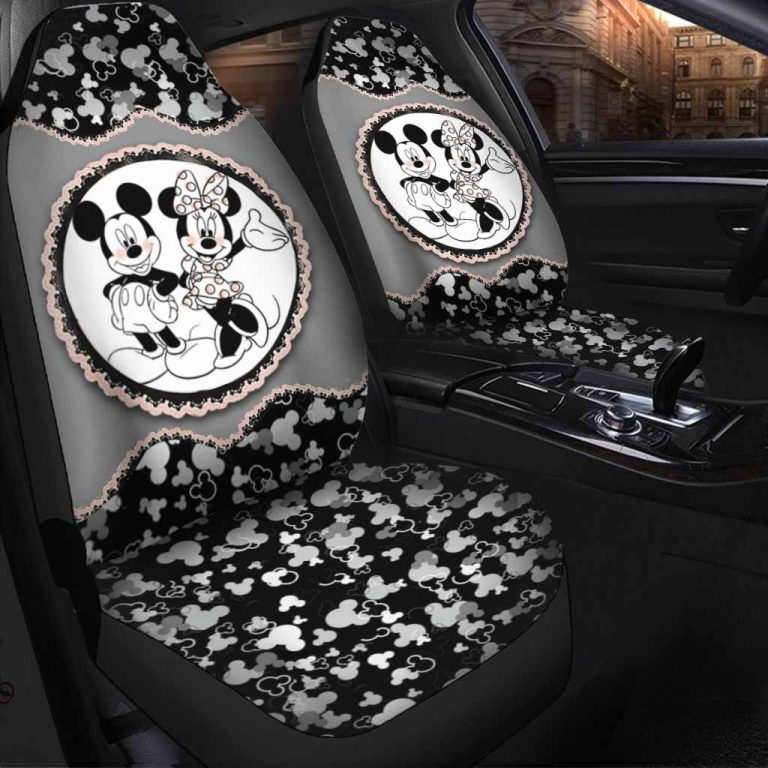 Couple Mickey and Minnie Mouse Car Seat Cover 3