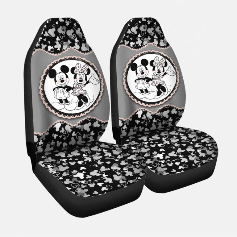 Couple Mickey and Minnie Mouse Car Seat Cover 4