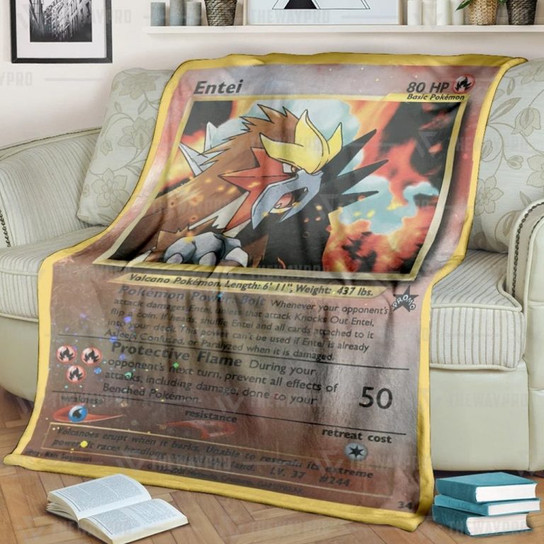 Entei Pokemon blanket 1