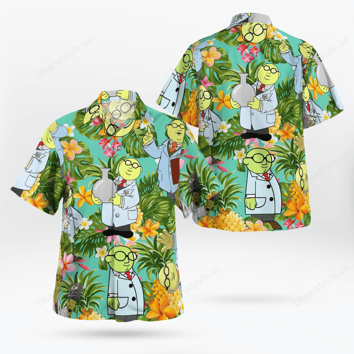 DR Bunsen Honeydew Hawaiian Shirt