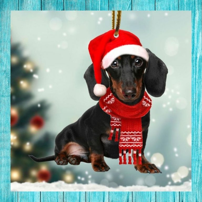 Dachshund Christmas Ornament (1) Dachshund Christmas Ornament 1