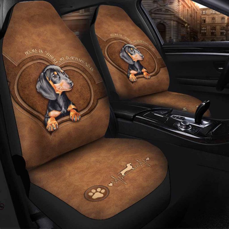 Dachshund Home Is Where My Dachshund Is Car Seat Cover (3) Dachshund home is where my Dachshund is Car Seat Cover 3