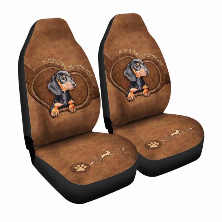 Dachshund Home Is Where My Dachshund Is Car Seat Cover (4) Dachshund home is where my Dachshund is Car Seat Cover 4