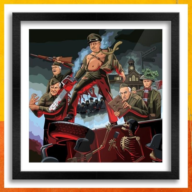Dad's Army of Darkness wall art 3 Dads Army of Darkness wall art 2