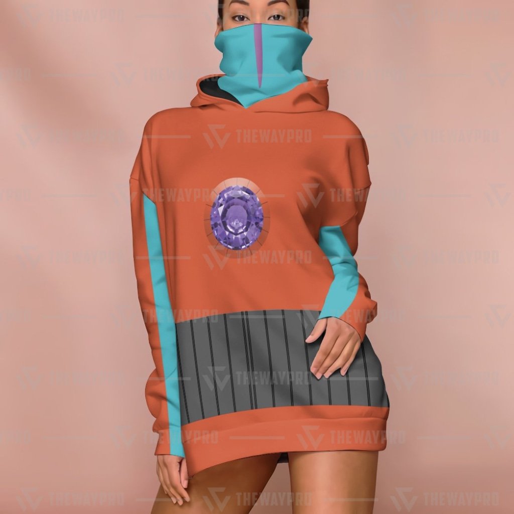 Deoxys Pokemon hoodie mask 7