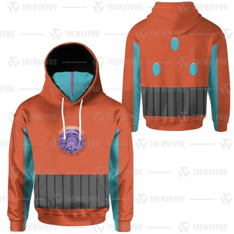 Deoxys Pokemon hoodie mask 8