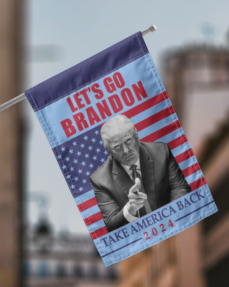 Donald Trump American flag Let's do Brandon take American back 2024 flag 7 Donald Trump American flag Lets do Brandon take American back 2024 flag 7