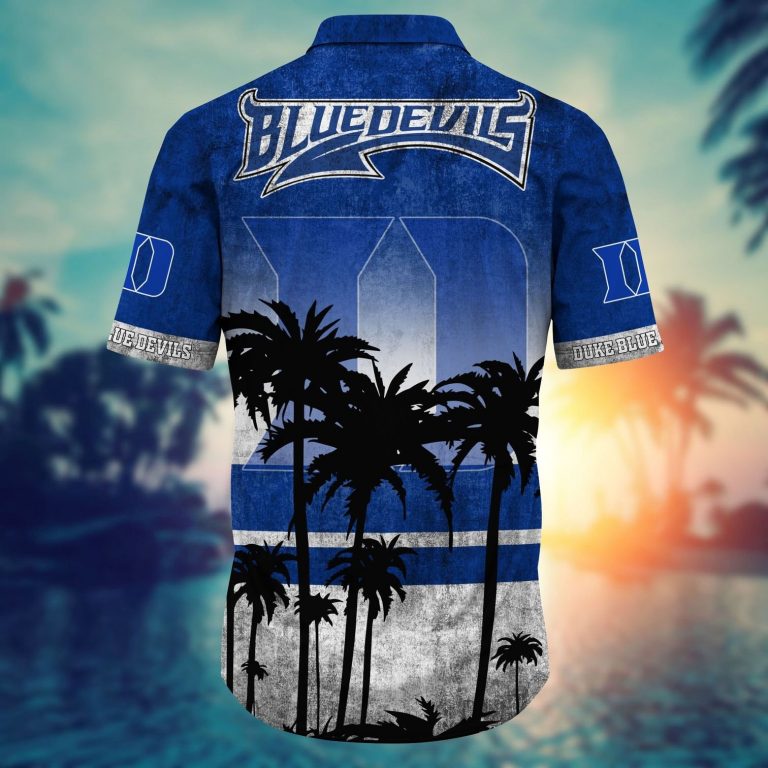 Duke Blue Devils NCAA Hawaiian Shirt (3) Duke Blue Devils NCAA hawaiian shirt 3