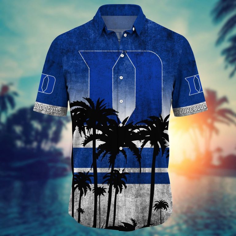 Duke Blue Devils NCAA Hawaiian Shirt (4) Duke Blue Devils NCAA hawaiian shirt 4