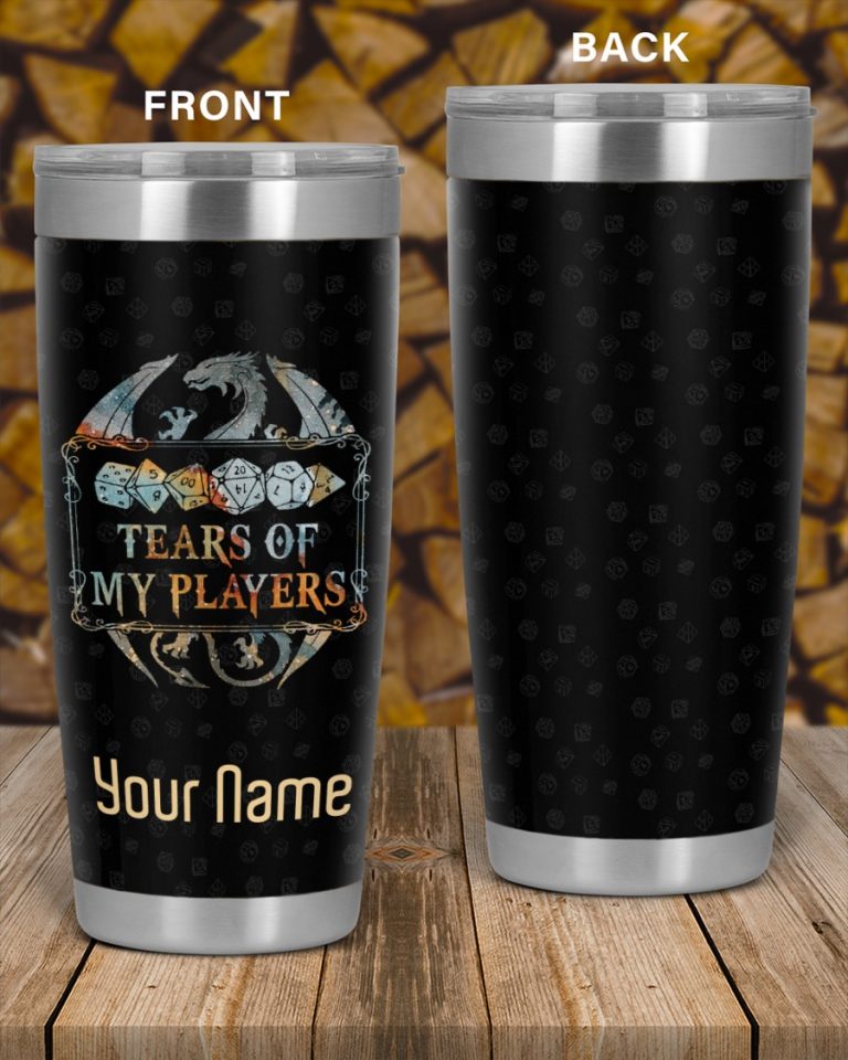 Dungeons and Dragons Tears Of My Players custom personalized name tumbler 2 Dungeons and Dragons Tears Of My Players custom personalized name tumbler 2