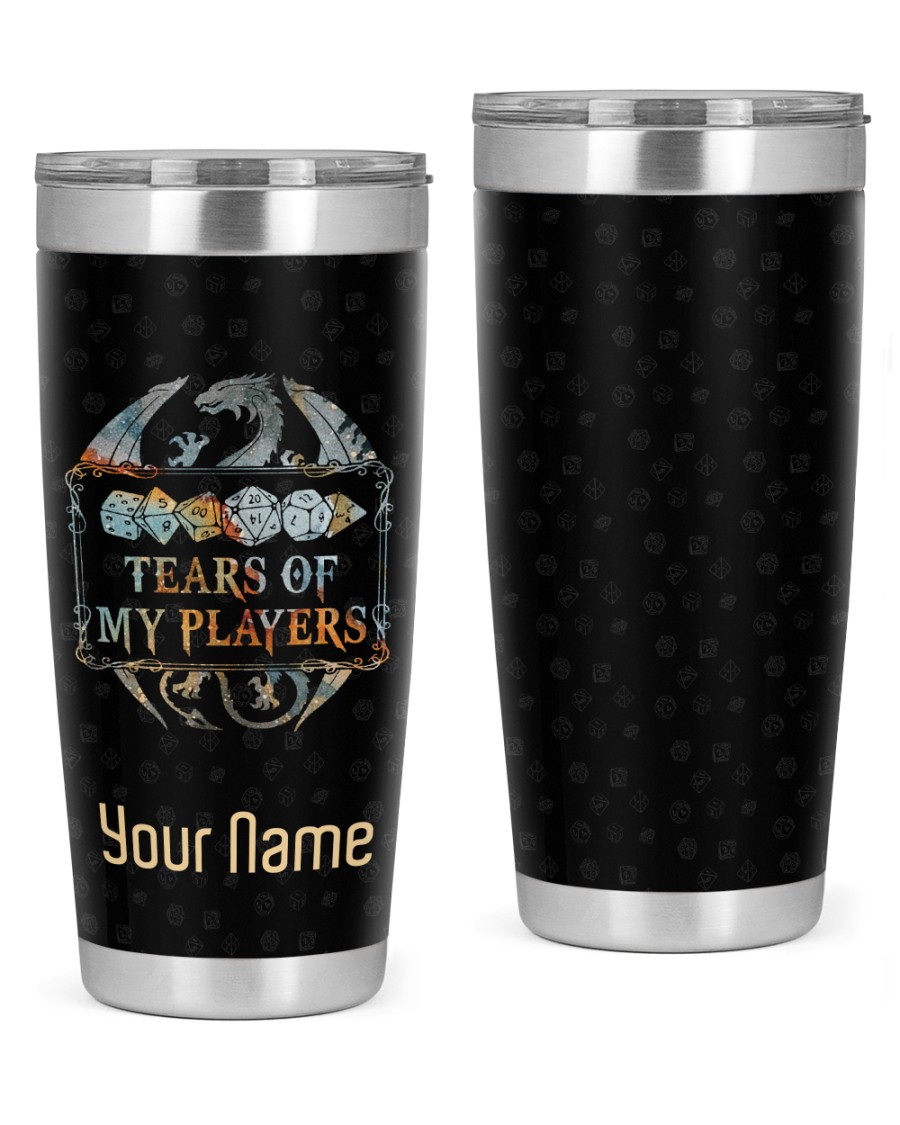 Dungeons and Dragons Tears Of My Players custom personalized name tumbler 7 Dungeons and Dragons Tears Of My Players custom personalized name tumbler