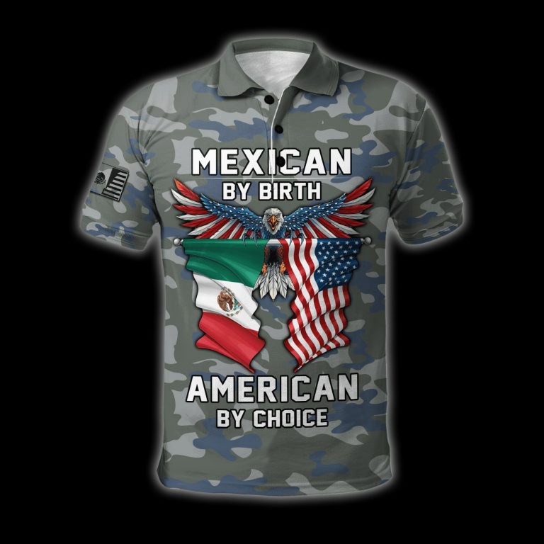Eagle Mexican by birth American by choice 3d shirt hoodie 4