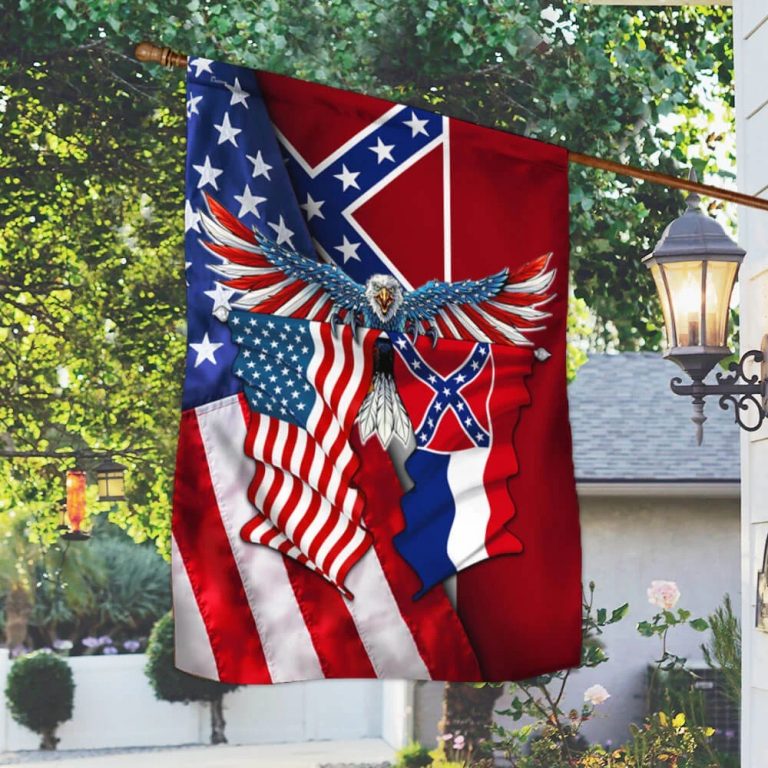 Eagle Mississippi American Flag 1