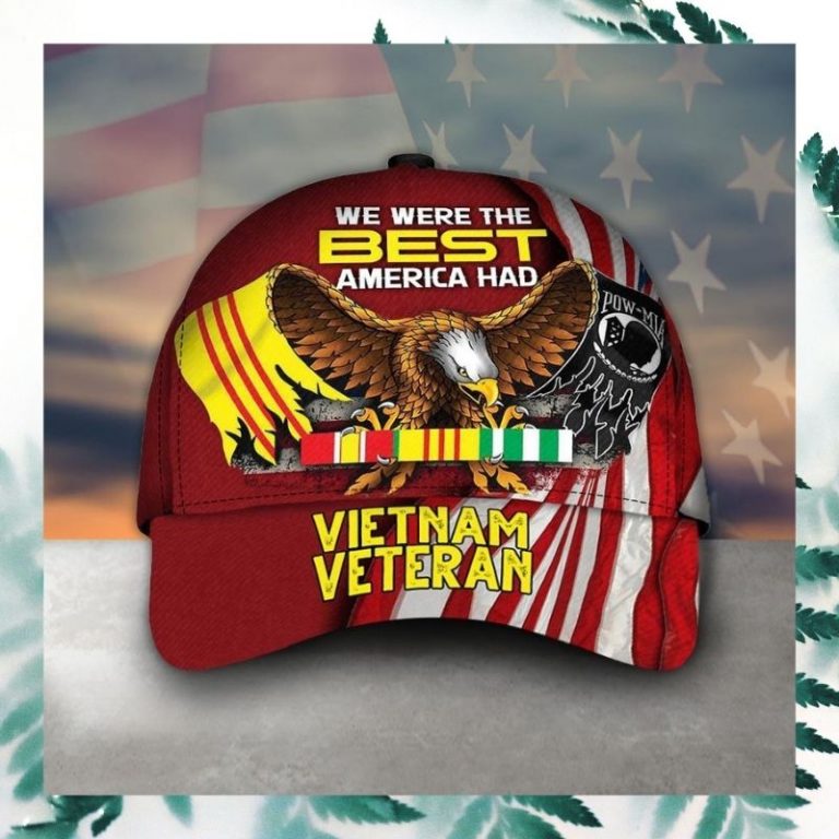Eagle We were the best America had Vietnam Veteran cap 3