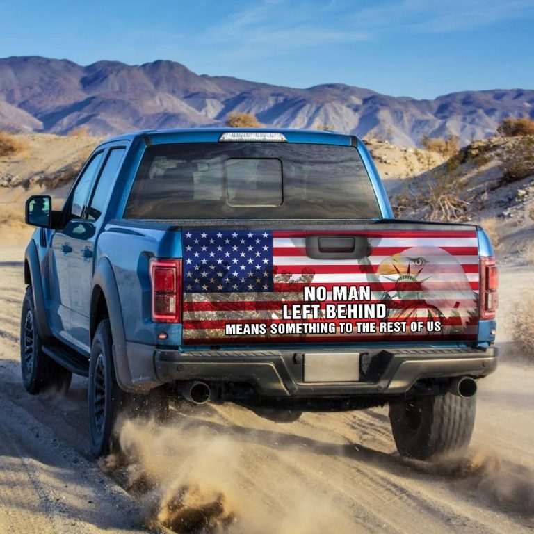 Eagle veteran No Man Left Behind Means Something To The Rest Of Us wrap sticker 1