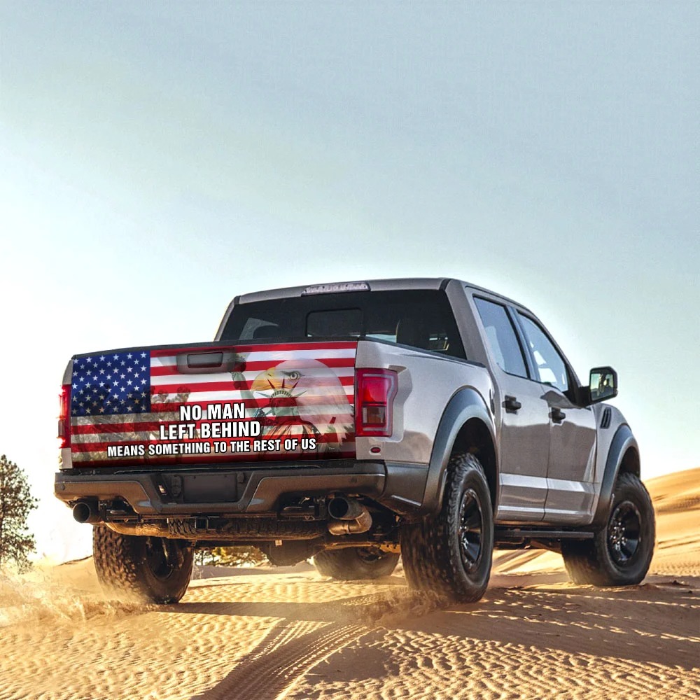 Eagle veteran No Man Left Behind Means Something To The Rest Of Us wrap sticker 13 Eagle veteran No Man Left Behind Means Something To The Rest Of Us wrap sticker 4