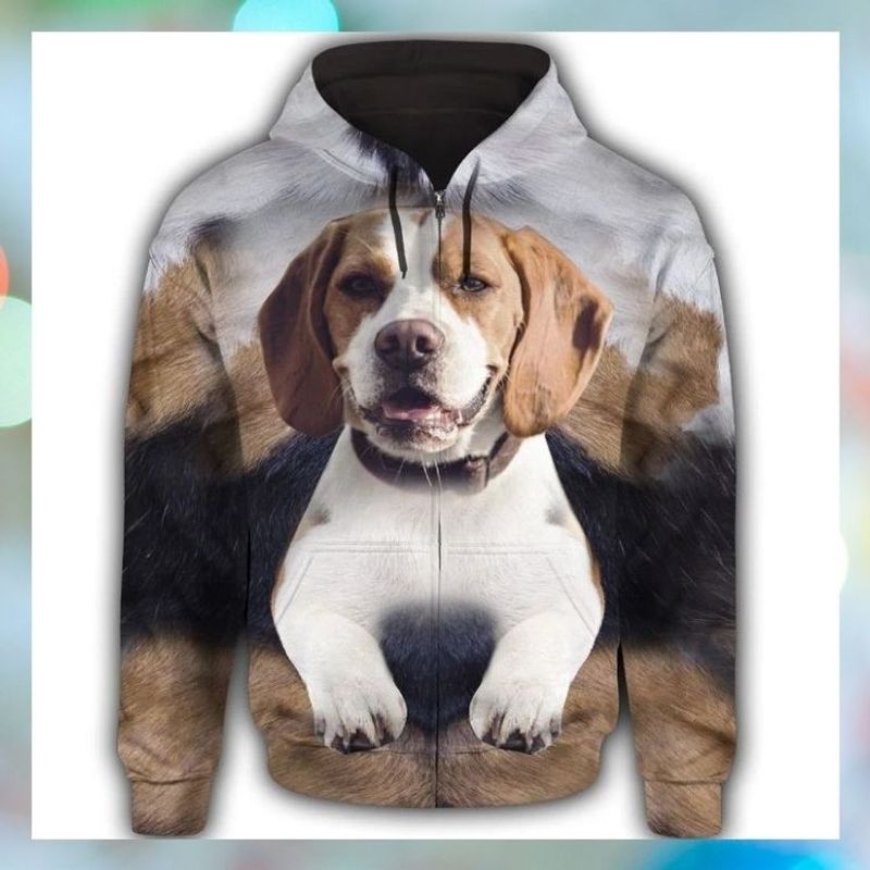 English Foxhound Cute Face 3d all over print hoodie 4 English Foxhound Cute Face 3d all over print hoodie