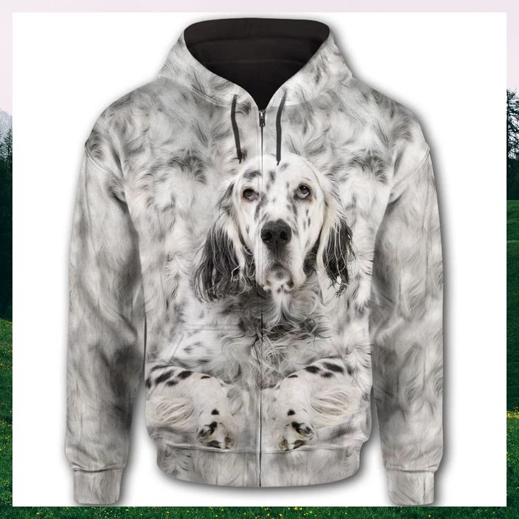 TOP 15 HOT ITEMS SOLD OUT QUICKLY ON KYBERSHOP 14 English Setter face 3d All Over Print Hoodie 2