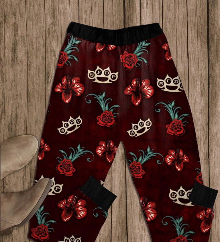 Five Finger Death Punch Skull girl pajamas set 2